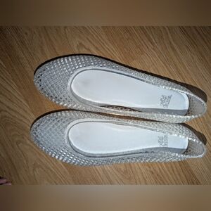 Wild Fable Silver Studded Flats